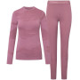 Viking Gasher Lady Set Merino Women's Underwear, Pink, S
