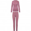Viking Gasher Lady Set Merino Women's Underwear, Pink, S