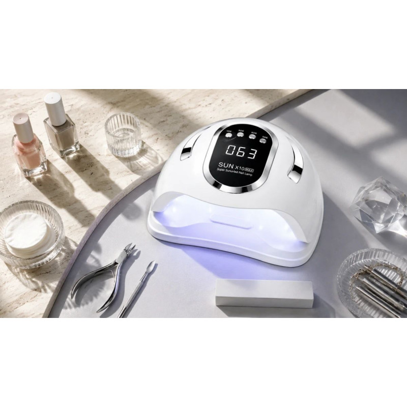Extralink Stay Beauty UV LED Nail Lamp, 280 W, LED+UV, white