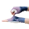 Rockbros S389 Women's Short-Finger Shock-Absorbing Cycling Gloves, size L, purple