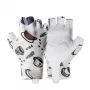 Rockbros S389 Women's Short-Finger Shock-Absorbing Cycling Gloves, size L, white