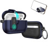 Tech-Protect Slim Hook case for Apple AirPods Pro 3, Navy Blue