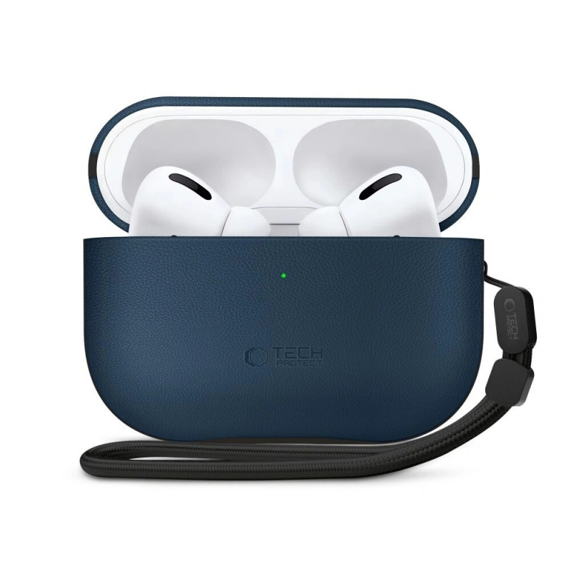 Tech-Protect NaturalFit case for Apple AirPods Pro 3, Navy Blue