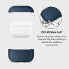 Tech-Protect NaturalFit case for Apple AirPods Pro 3, Navy Blue