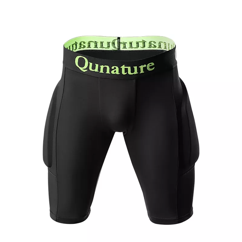 Qunature Ski Hip Protectors Basic M for Skis, Snowboard and Skates, Black