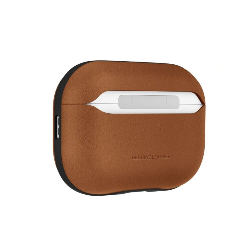Tech-Protect NaturalFit case for Apple AirPods Pro 3, Brown