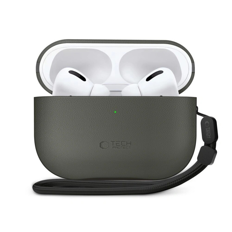 Tech-Protect NaturalFit case for Apple AirPods Pro 3, Olive Green