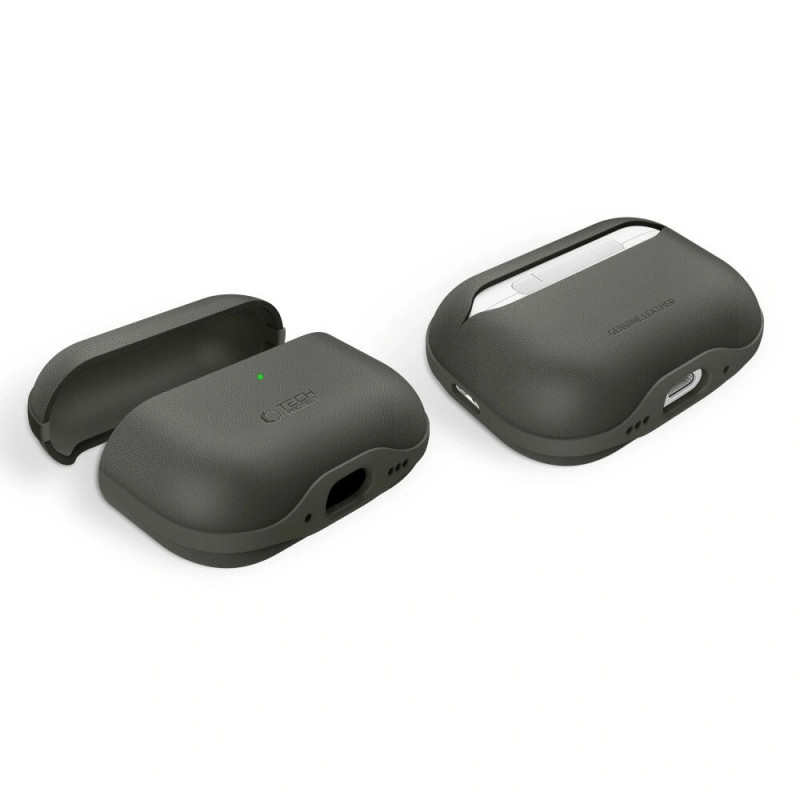 Tech-Protect NaturalFit case for Apple AirPods Pro 3, Olive Green