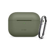 Tech-Protect Silicone Hook case for Apple AirPods Pro 3, Olive Green