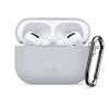 Tech-Protect Silicone Hook case for Apple AirPods Pro 3, Crayon Grey