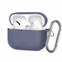 Tech-Protect Silicone Hook case for Apple AirPods Pro 3, Baby Blue