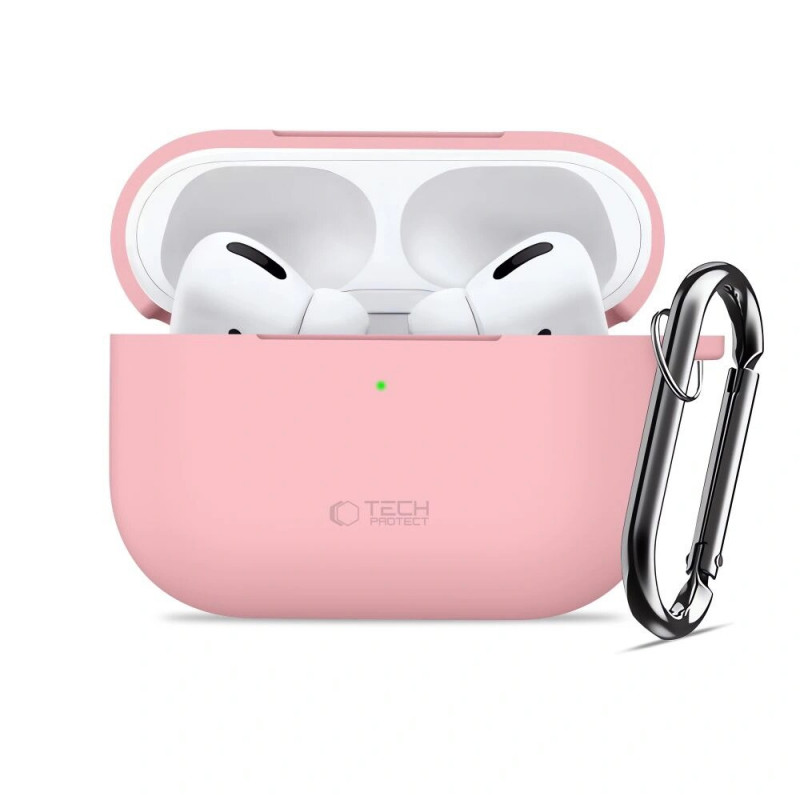 Tech-Protect Silicone Hook Case Apple AirPods Pro 3 Pink