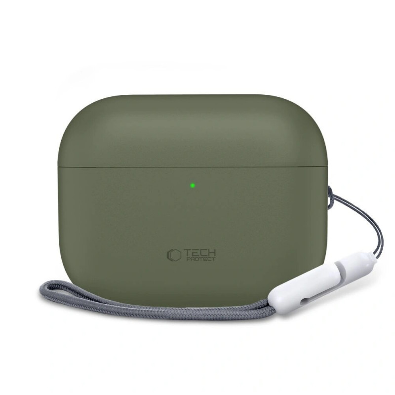 Tech-Protect Silicone Case Apple AirPods Pro 3 Olive Green