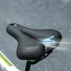 Rockbros 6876 Comfortable Ergonomic Bicycle Saddle, Black