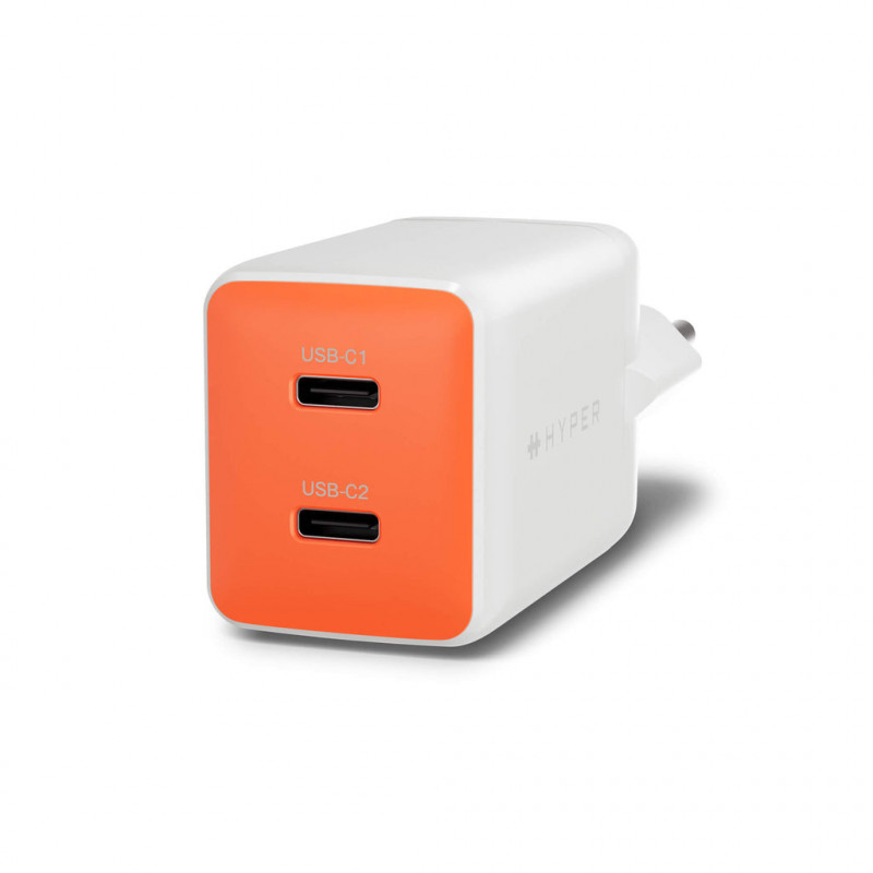 Targus Hyper HyperJuice Flex 45W GaN Charger HJ1201OGEU, orange