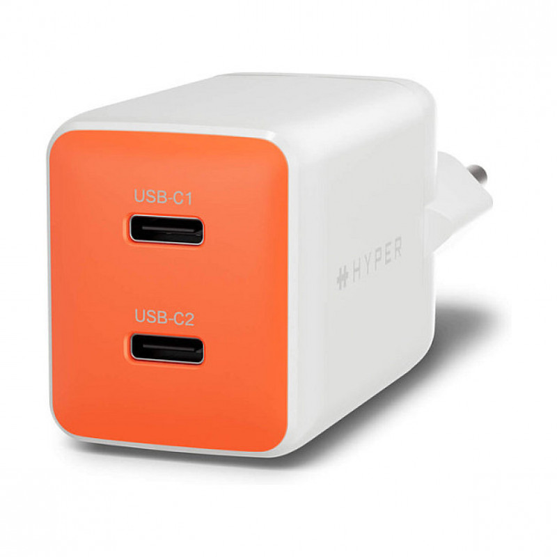 Targus Hyper HyperJuice Flex 45W GaN Charger HJ1201OGEU, orange