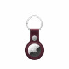 Apple AirTag FineWoven Key Ring, Burgundy