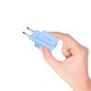 Tech-Protect NCA30 USB-A, USB-C Network Charger PD 30W / QC3.0 Baby Blue
