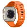 Tech-Protect Silicone Line Apple Watch 8 / 9 / 10 / 11 / 12 / SE / Ultra 44/45/46/49 mm Strap, Orange