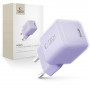 Tech-Protect NCM25 USB-C wall charger PD 25W, Baby Purple