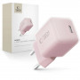 Tech-Protect NCM25 USB-C wall charger PD 25W, Baby Pink