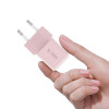 Tech-Protect NCM25 USB-C wall charger PD 25W, Baby Pink