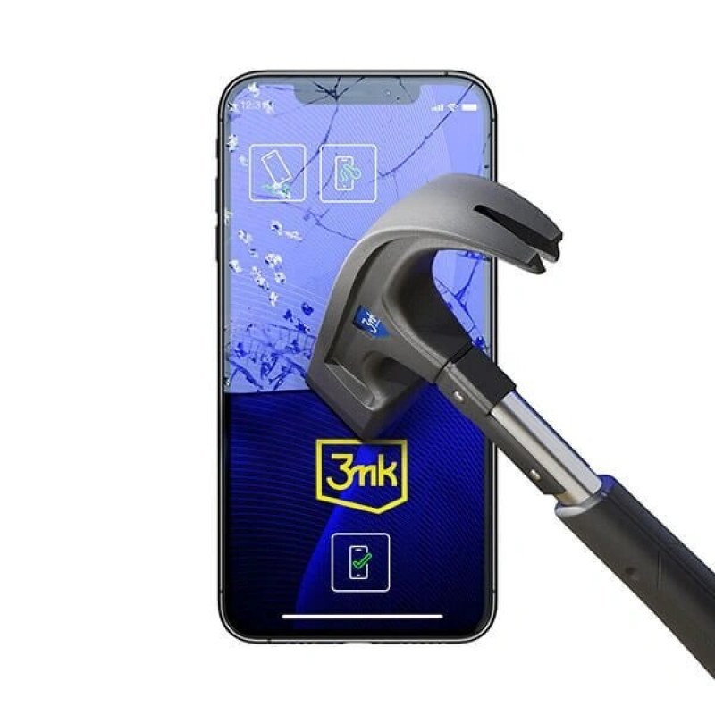 3MK FlexibleGlass Apple iPhone 16e / 14 / 13 / 13 Pro hybrid glass screen protector