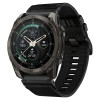 Tech-Protect Nylon Classic Watch Strap for Garmin Fenix 5X / 5X Plus / 6X / 6X Pro / 7X / 8 / 8 Pro / 9 / 9 Pro 47 mm, Black