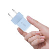 Tech-Protect NCM25 USB-C wall charger PD 25W, Baby Blue