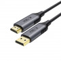 Tech-Protect UltraBoost DisplayPort / HDMI 2.0 cable, 4K 60 Hz, 200 cm, black