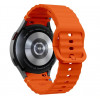 Tech-Protect Silicone Sport Strap for Samsung Galaxy Watch 4/5/5 Pro/6/7/FE, Orange