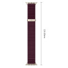 Tech-Protect NylonLoop band for Apple Watch 8 / 9 / 10 / 11 / 12 / SE (40 / 41 / 42 mm), Deep Burgundy