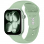 Tech-Protect Silicone band for Apple Watch 8 / 9 / 10 / 11 / 12 / SE (40 / 41 / 42 mm), Pistachio