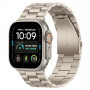 Tech-Protect Stainless stainless steel band for Apple Watch 8 / 9 / 10 / 11 / 12 / SE / Ultra (44 / 45 / 46 / 49 mm), Starlight