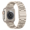 Tech-Protect Stainless stainless steel band for Apple Watch 8 / 9 / 10 / 11 / 12 / SE / Ultra (44 / 45 / 46 / 49 mm), Starlight