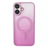 Puro Gradient MagSafe Silicone Case for iPhone 16, Pink