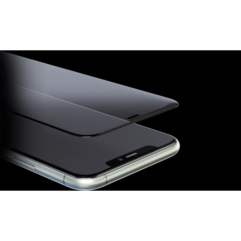 3MK NeoGlass Composite Glass Screen Protector for Samsung Galaxy S21, black