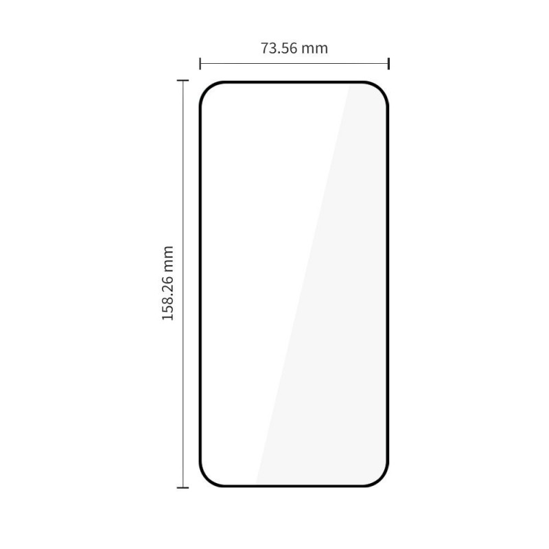 Tech-Protect Glass Fit+ tempered glass for Samsung Galaxy A27 5G (2 pcs), Black