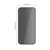 Tech-Protect Glass SPY+ privacy tempered glass for Apple iPhone 18 Pro (2 pcs)