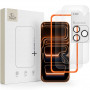 Tech-Protect Easy Set+ tempered glass set for Apple iPhone 18 Pro Max screen and lens, Clear (3 pcs)
