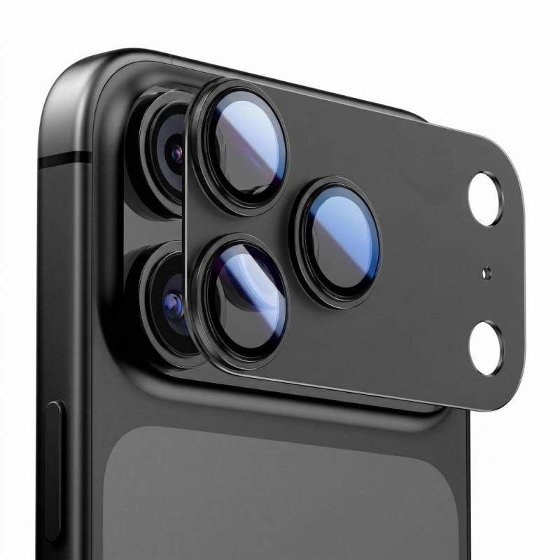 Tech-Protect Camfull Fit+ camera cover for Apple iPhone 18 Pro Max, Black