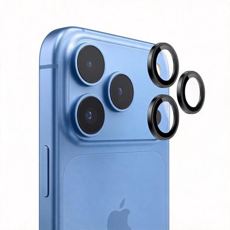 Tech-Protect Camring Fit+ camera cover for Apple iPhone 18 Pro / 18 Pro Max, Black