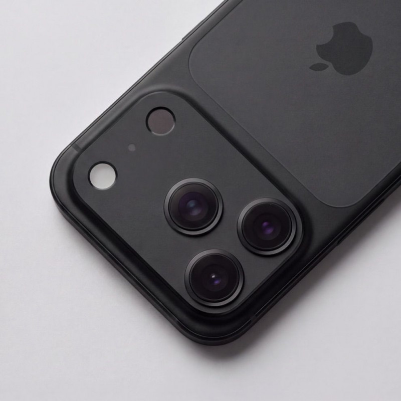 Tech-Protect Camalloy Fit+ Camera Cover for Apple iPhone 18 Pro, Black