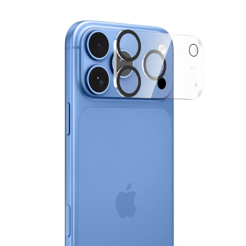 Tech-Protect Cam Fit+ Camera Cover for Apple iPhone 18 Pro, Clear