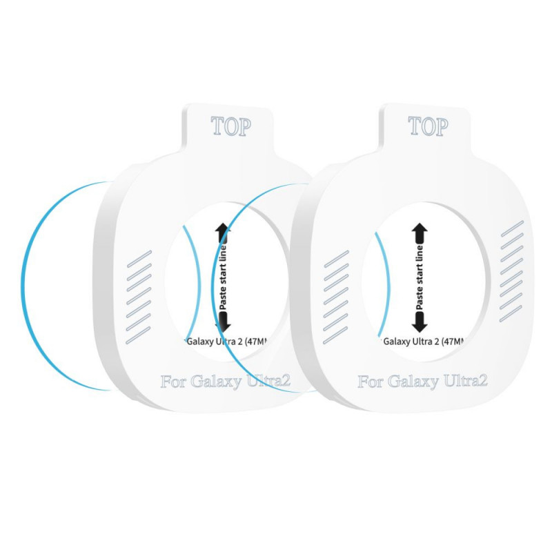 Tech-Protect Easy Set+ Tempered Glass for Samsung Galaxy Watch Ultra 2 2026 47 mm, Clear (2 pcs)