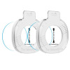Tech-Protect Easy Set+ Tempered Glass for Samsung Galaxy Watch 8 / 9 44 mm, Clear (2 pcs)