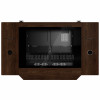 Lian Li DK07 Desk Case Wood Edition, Dual-System Capable, 2x E-ATX, Height Adjustable, Walnut / Black