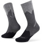 Buff Merino Lightweight Crew Sock LWC3, Black, L