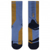 Buff Merino Lightweight Crew Sock LWC4, Blue, L