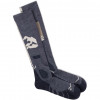Buff Merino HW Over The Calf Socks HWO1, Night Blue, L
